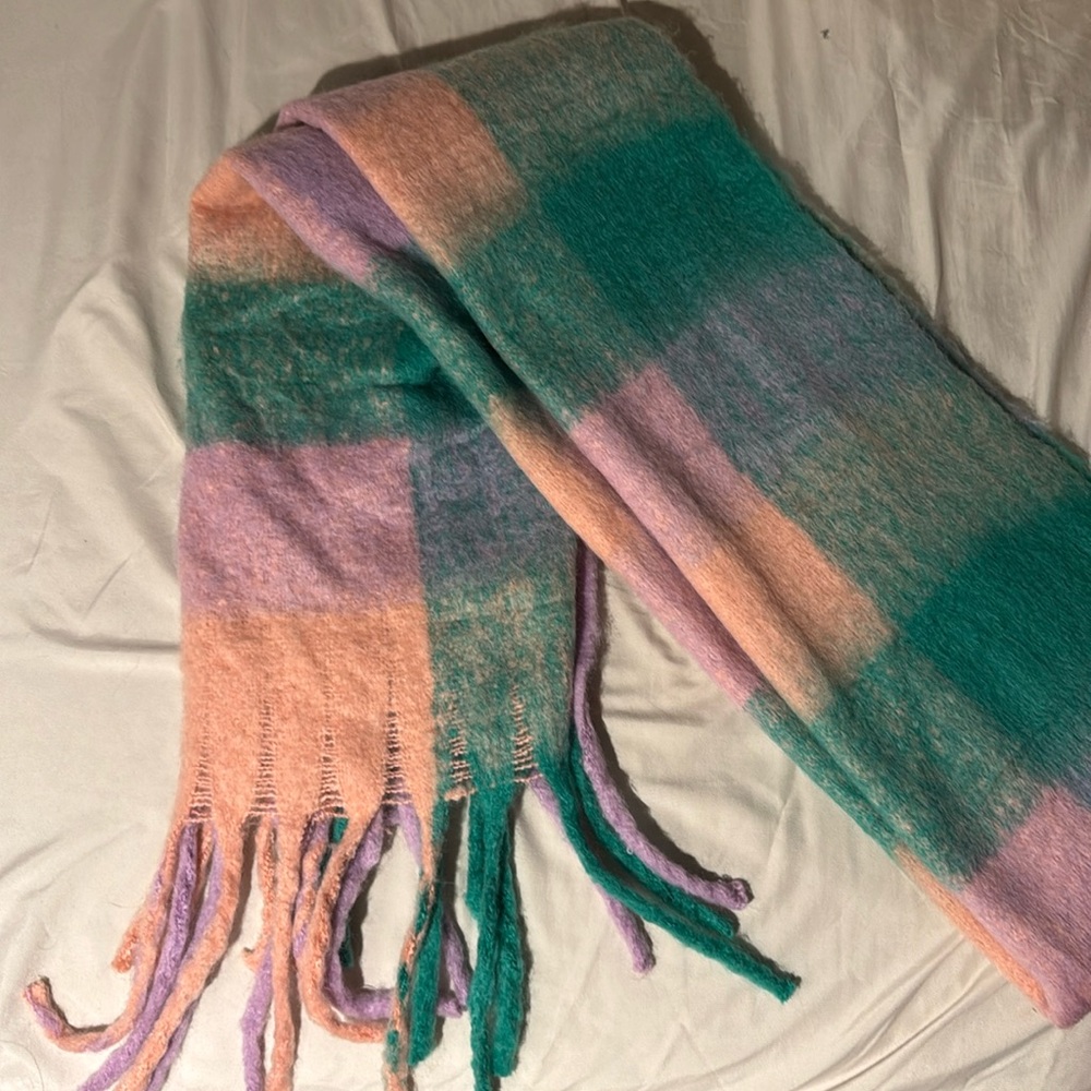 Huge colorful scarf